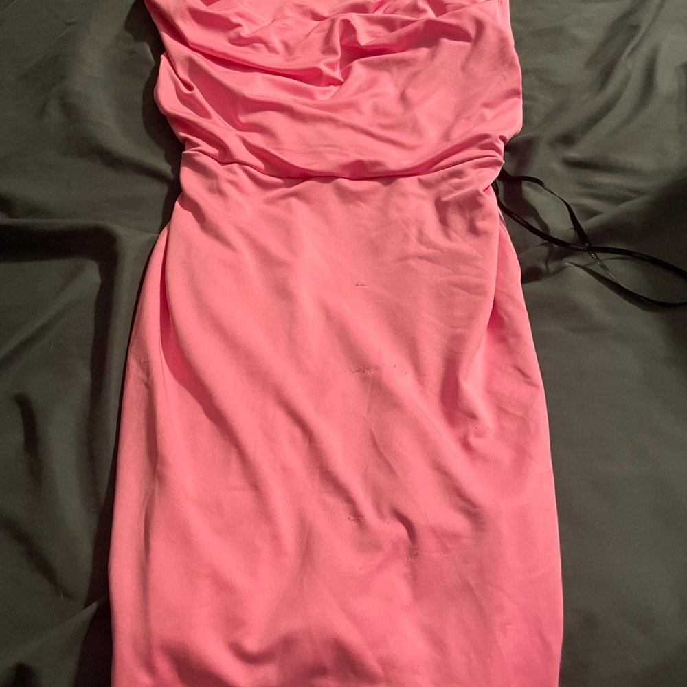 Forever 21 Strapless Pink Dress